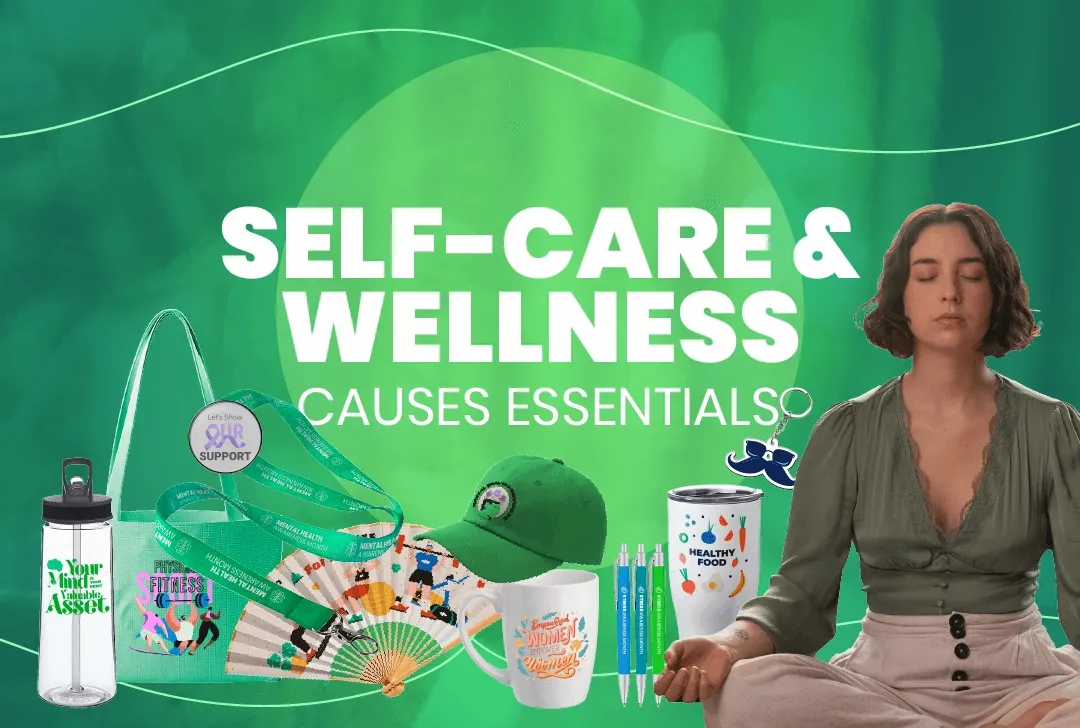 CustomPromoNow.co.uk Self-Care and Wellness Causes