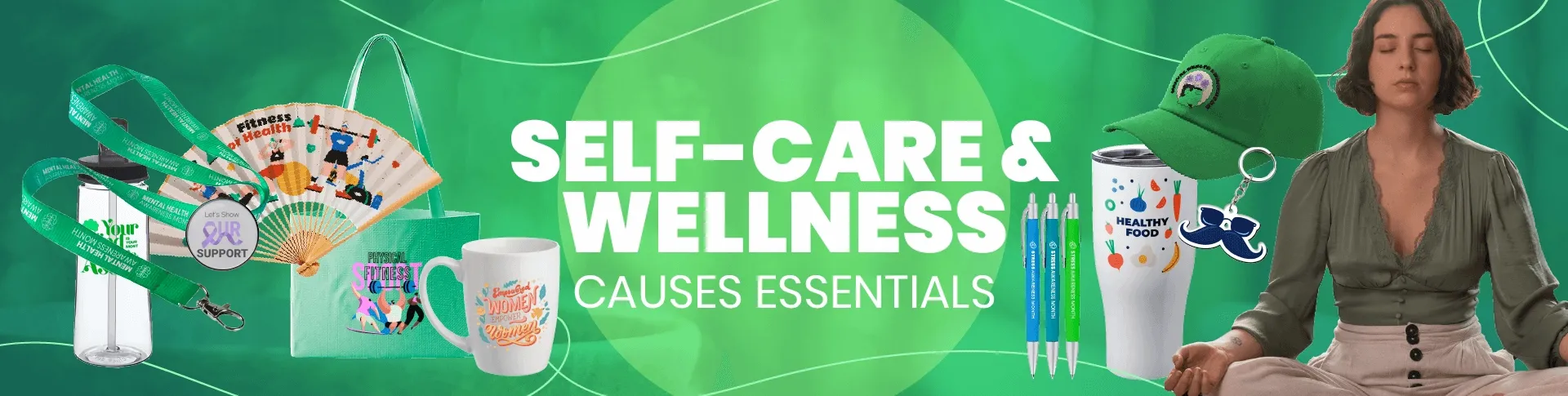 CustomPromoNow.co.uk Self-Care and Wellness Causes