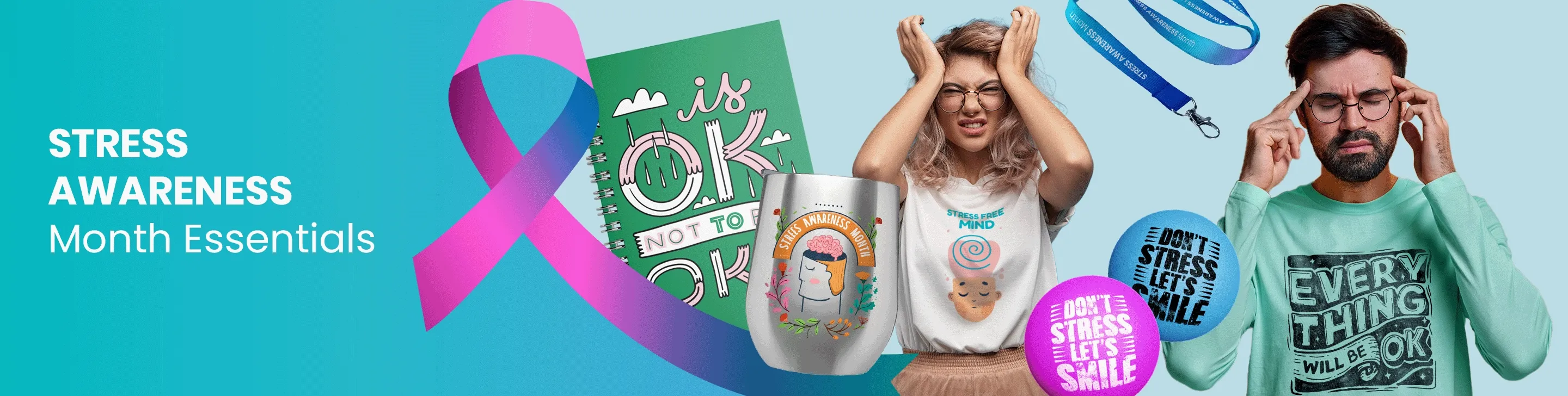 CustomPromoNow.co.uk Stress Awareness Month