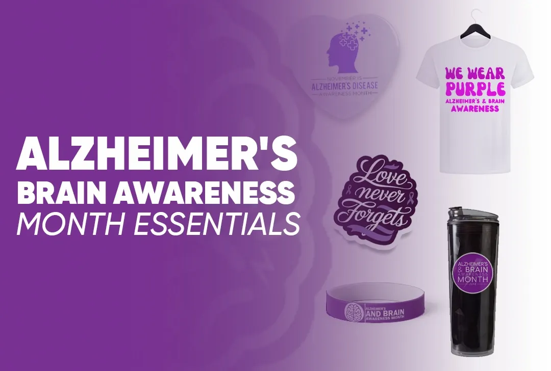 CustomPromoNow.co.uk Alzheimer's Brain Awareness Month