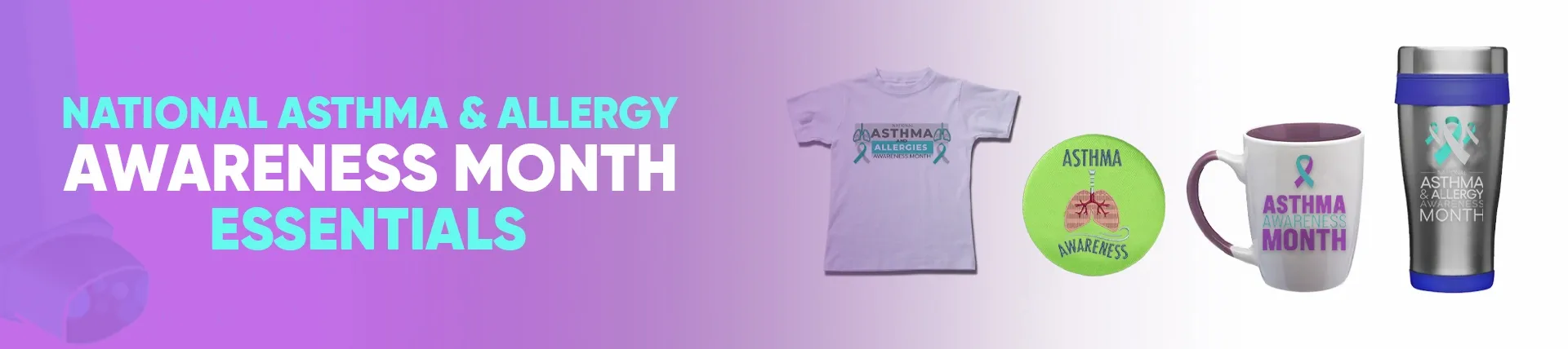 CustomPromoNow.co.uk National Asthma & Allergy Awareness Month