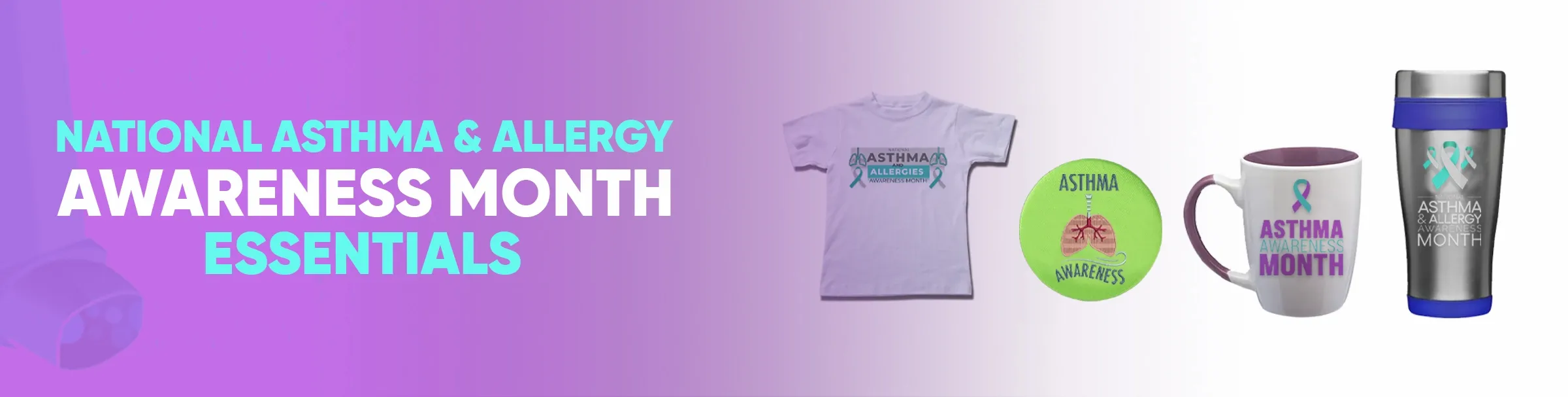 CustomPromoNow.co.uk National Asthma & Allergy Awareness Month