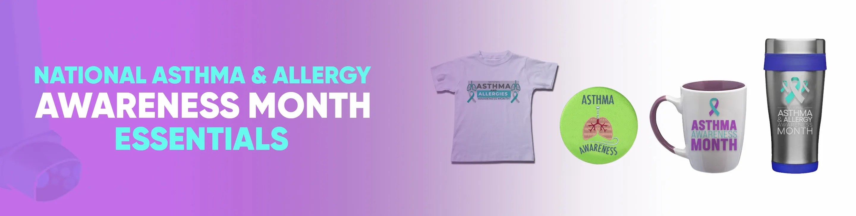 CustomPromoNow.co.uk National Asthma & Allergy Awareness Month