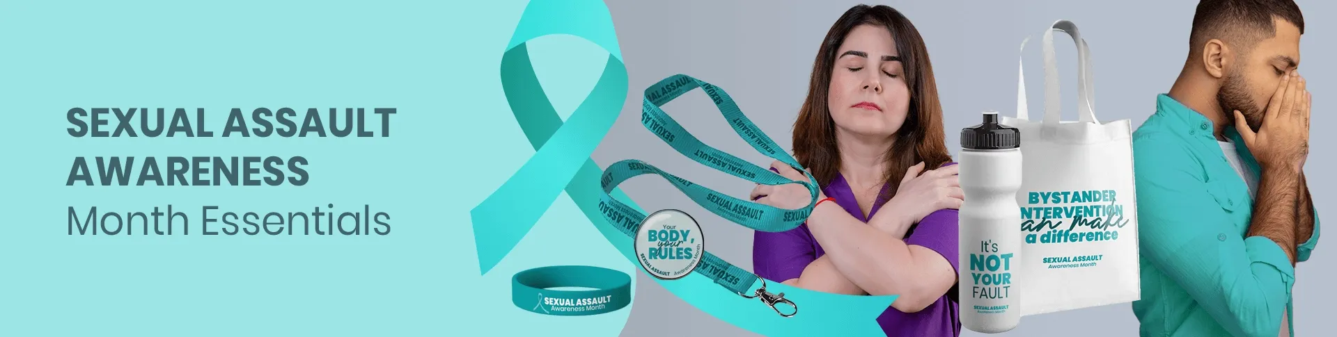 CustomPromoNow.co.uk Sexual Assault Awareness Month