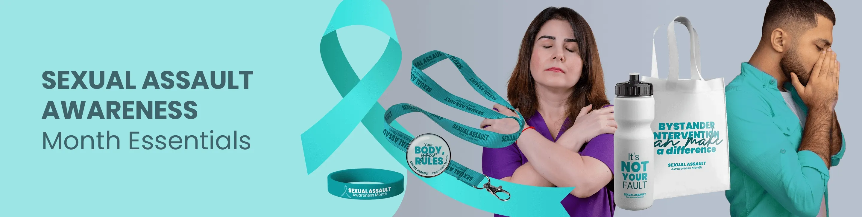 CustomPromoNow.co.uk Sexual Assault Awareness Month