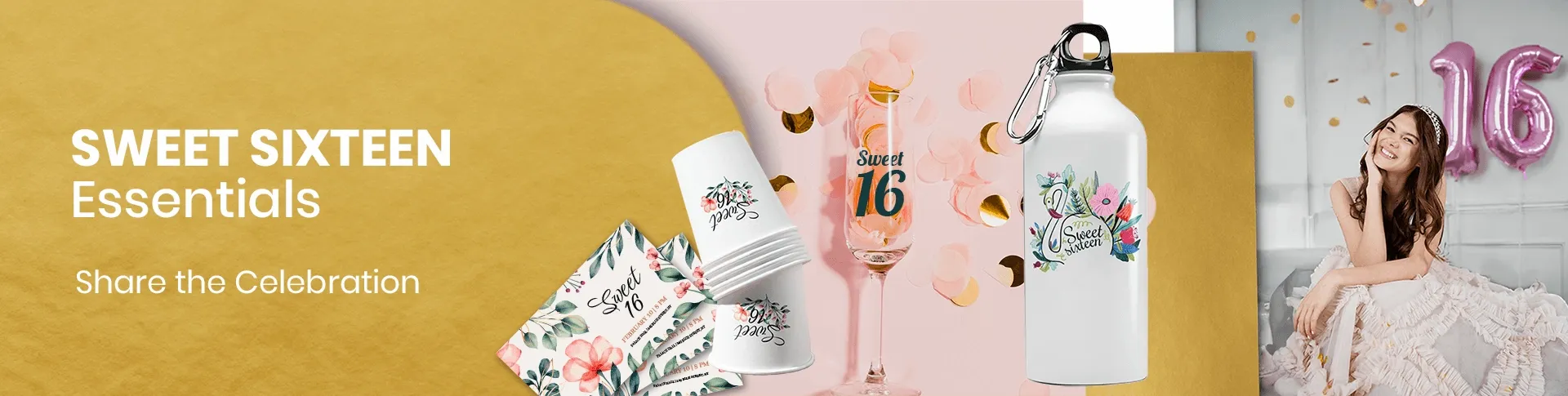 CustomPromoNow.co.uk Sweet Sixteen