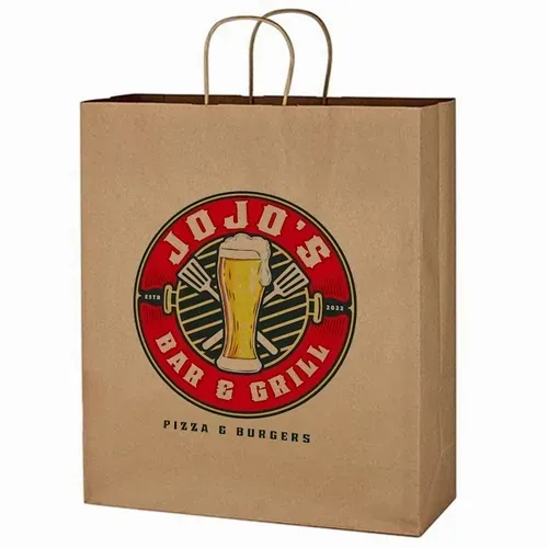 Kraft Paper Tote Bags - Custom Promo Now - UK
