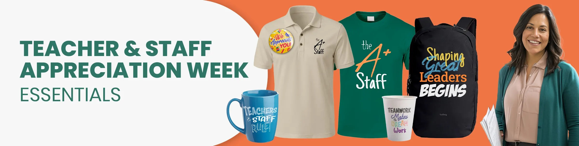 CustomPromoNow.co.uk Teacher & Staff Appreciation Week