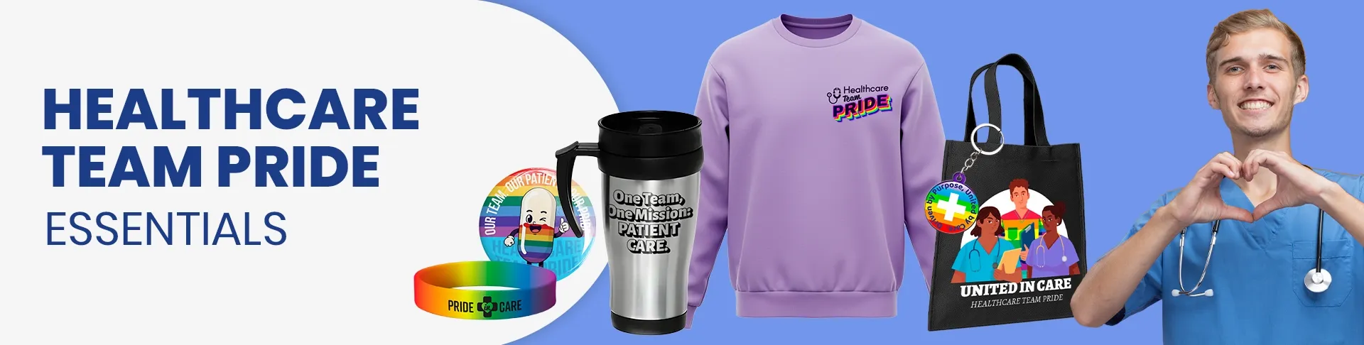 CustomPromoNow.co.uk Healthcare Team Pride