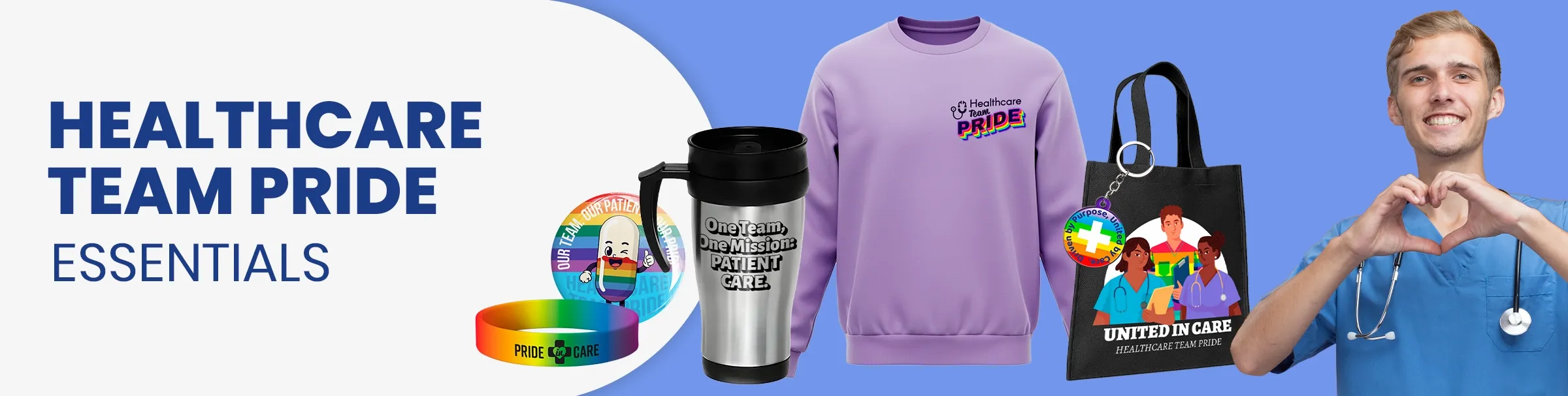 CustomPromoNow.co.uk Healthcare Team Pride