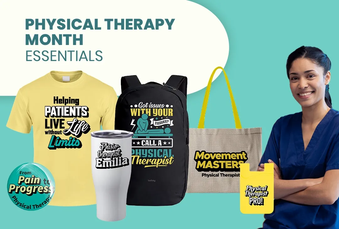 CustomPromoNow.co.uk Physical Therapy Month