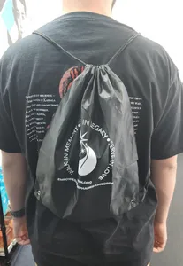 CustomPromoNow.co.uk - Custom Polyester Drawstring Bag