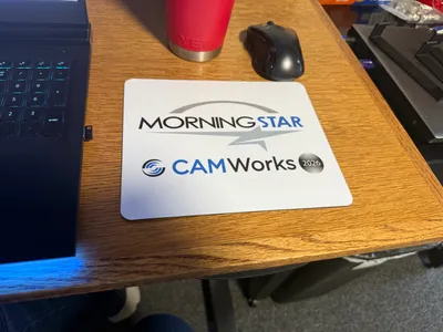 Custom Printed Rectangular Mouse Pad - Nice mouse pad