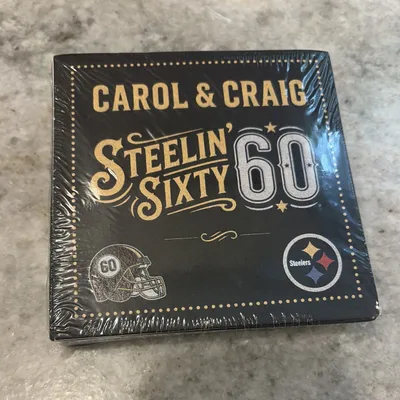60th birthday for couple who loves the Steelers