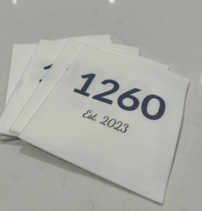 CustomPromoNow.co.uk - Custom Linen Beverage Napkin