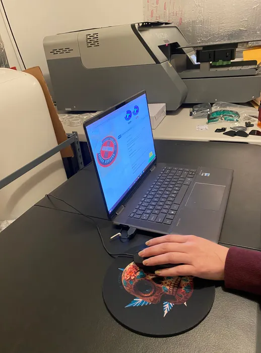 CustomPromoNow.co.uk - Custom Round Mouse Pad