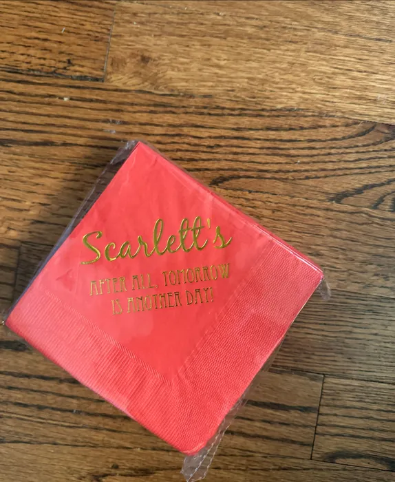 CustomPromoNow.co.uk - Custom Foil Stamped Beverage Napkin