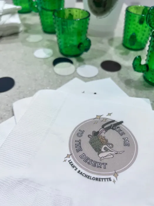 CustomPromoNow.co.uk - Custom Beverage Napkin