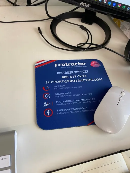 CustomPromoNow.co.uk - Custom Square Mouse Pad