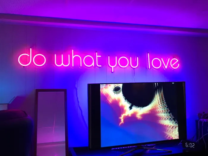 CustomPromoNow.co.uk - Do What You Love Neon Sign
