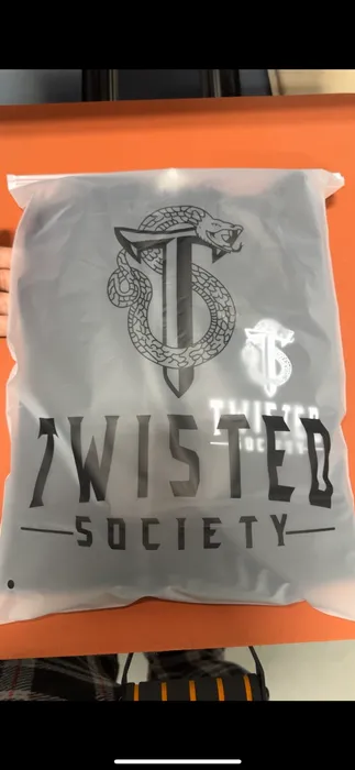 CustomPromoNow.co.uk - Zipper Frosted Bag