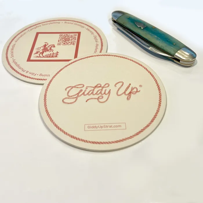 CustomPromoNow.co.uk - Absorbent Paper Debossed