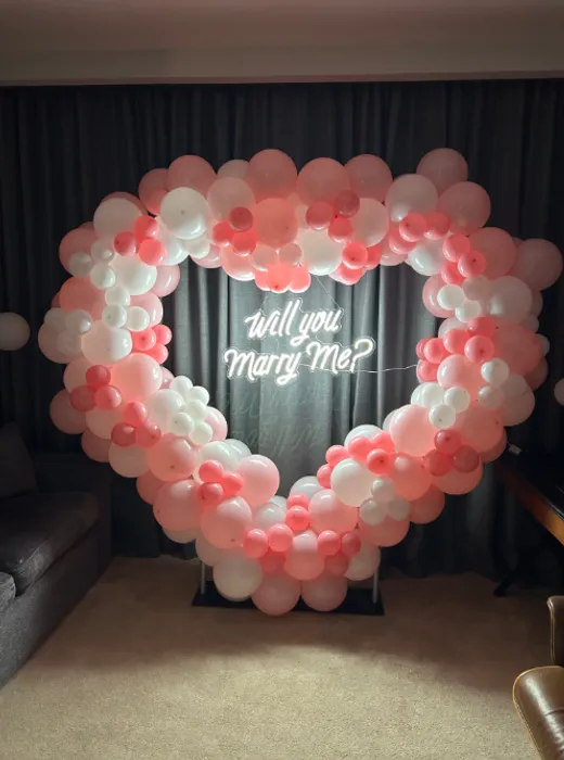 CustomPromoNow.co.uk - Will You Marry Me LED Neon Sign