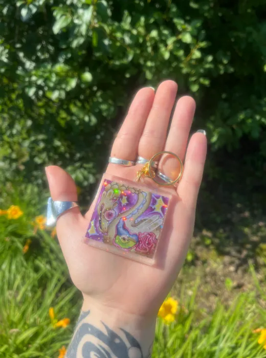 CustomPromoNow.co.uk - Acrylic Keychain