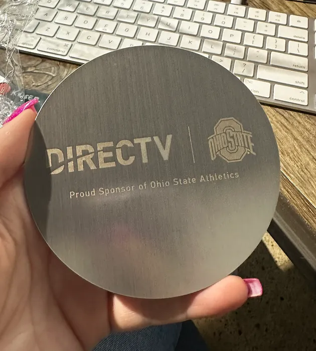 CustomPromoNow.co.uk - Stainless Steel Coaster