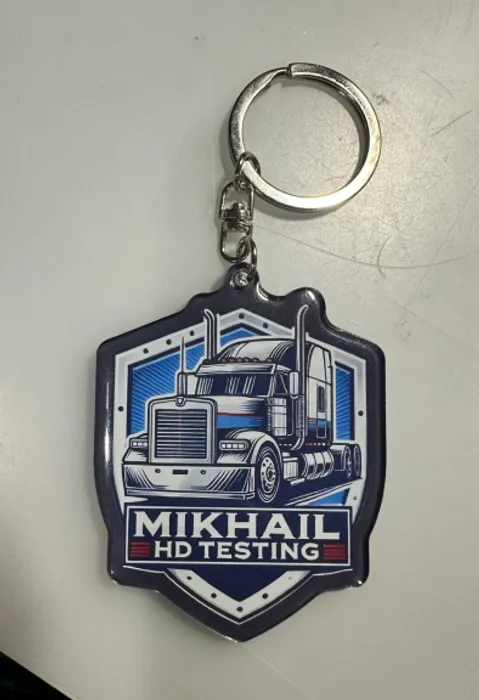 CustomPromoNow.co.uk - Acrylic Keychain