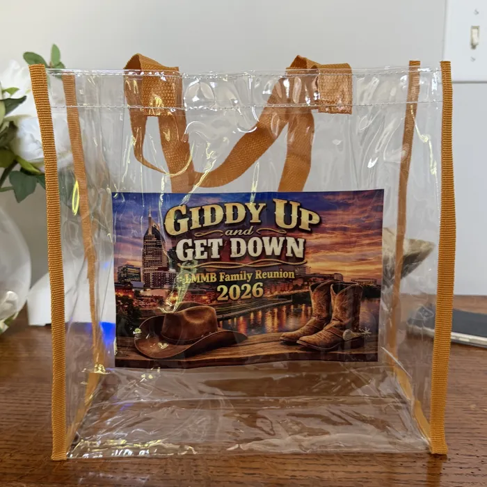 CustomPromoNow.co.uk - Custom Clear Tote Bag