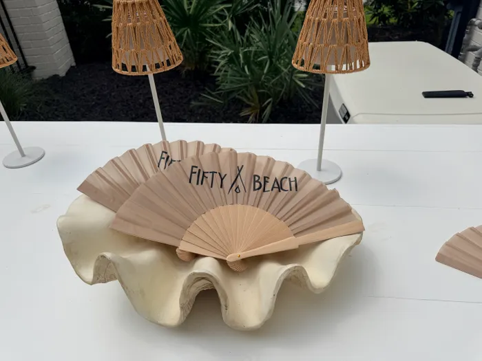 CustomPromoNow.co.uk - Smooth Open & Close Hand Fans