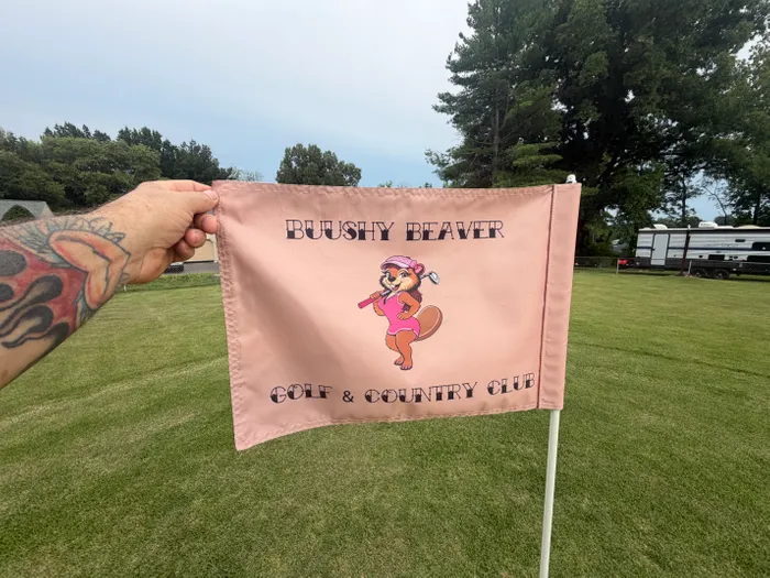 CustomPromoNow.co.uk - Golf Flag