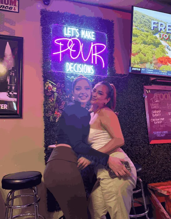 CustomPromoNow.co.uk - Let's Make Pour Decisions Neon Signs