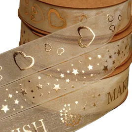 Pre-Designed Hot Stamping Ribbon - Custom Promo Now - UK