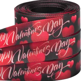 Heat Transferred Grosgrain Ribbon - Custom Promo Now - UK