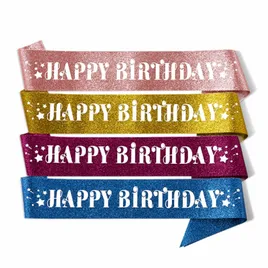 Glitter Sash - Custom Promo Now - UK
