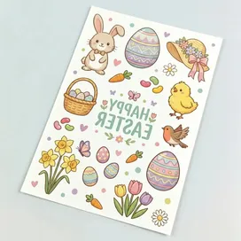 Temporary Tattoos Sheet - Custom Promo Now - UK