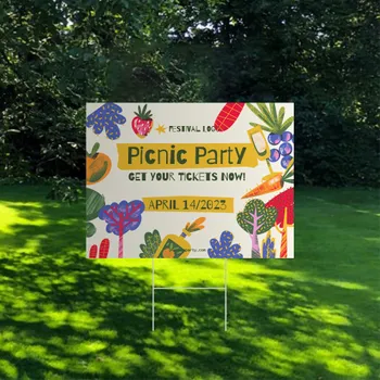 Yard Signs - Custom Promo Now - UK