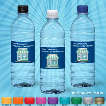 Custom Bottled Water - Custom Promo Now - UK