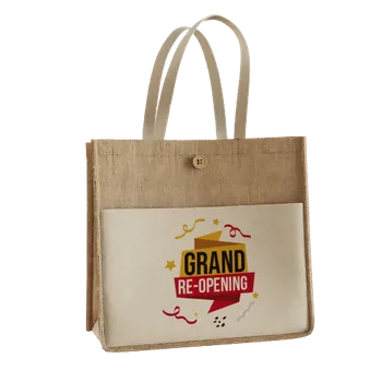 Jute Tote Bags - Custom Promo Now - UK