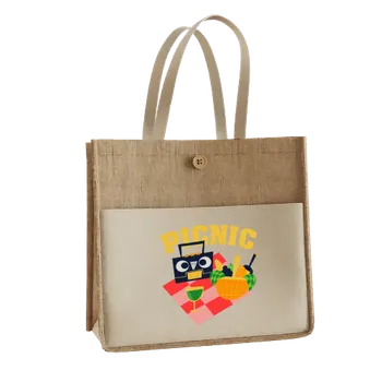 Jute Tote Bags - Custom Promo Now - UK