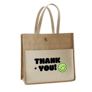 Jute Tote Bags - Custom Promo Now - UK