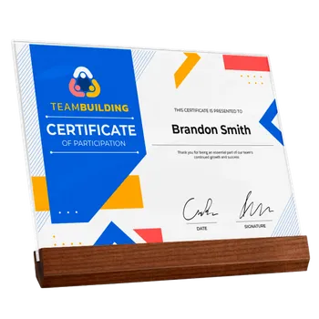 Certificates - Custom Promo Now - UK