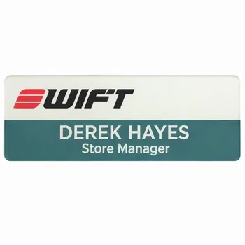 Acrylic Name Badges - Custom Promo Now - UK