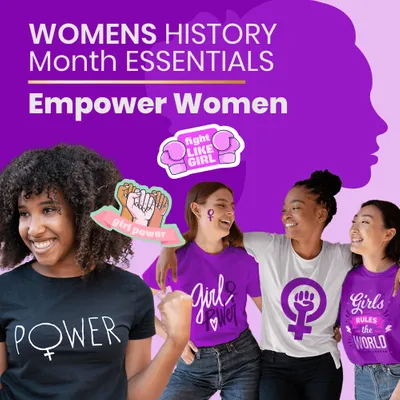 Women's History Month Essentials - Custom Promo Now - UK