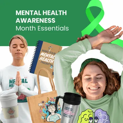 Mental Health Awareness Month Essentials - Custom Promo Now - UK