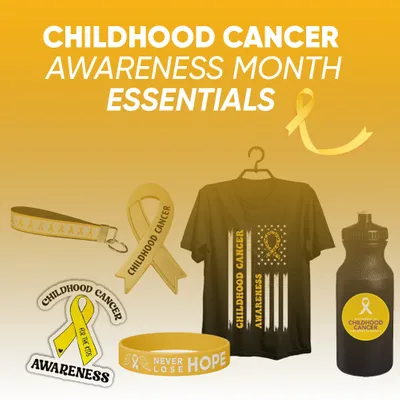 Childhood Cancer Awareness Month Essentials - Custom Promo Now - UK