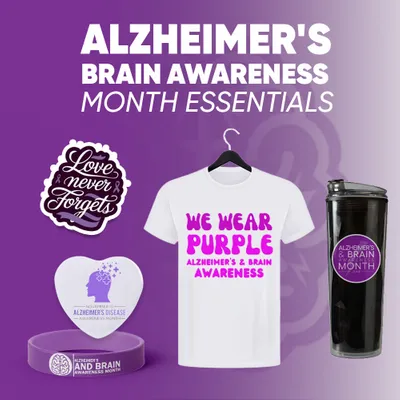 Alzheimer's Brain Awareness Month Essentials - Custom Promo Now - UK