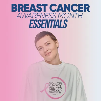 Breast Cancer Awareness Month Essentials - Custom Promo Now - UK